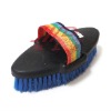 plastic handle horse cleaning brush for massage