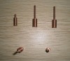 copper turning pole parts