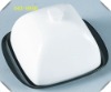 6.25'' porcelain square butter dish