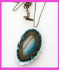 Fashion agate necklace jewelry KJL-PT0017C