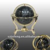 8.6"/220mm Diam Three-legged Golden Stand Night Sky Globe