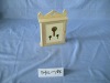 hanging wooden key box