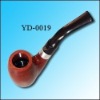 Wooden tobacco pipe