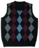 Men's argyle sweater