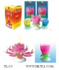 flower music candle