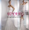 luxuriant in design Wedding Dress(SP046)