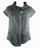 LADIES  SWEATER SHORT SLEEVE CARDIGAN