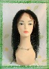 Front lace wig/French lace/Curly/16"/100% Indian Remy Hair