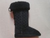 lady's winter boot,fur boot,fashion boot,flannel boot,cotton fabric boot