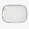 rectangular glass lid