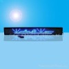 Blue 16*128dots led advertising sign