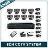 8CH Home Security Surveillance CCTV DVR Systems