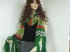 fashion100% acrylic Knitting scarf and shawl