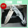 OEM Extrema Ratio MF3 Ash Titanium Folding Blade Knife Outdoor Knife Survival Knife Udtek00155