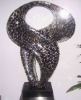 Stainless steel ball sculpture