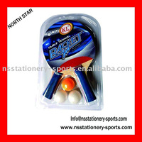 table tennis paddle and set