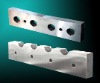 Metal bar shear blades