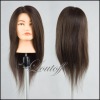 Human hair training head