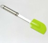 silicone spatula with stainless steel handle