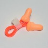 comfort for smaller wearers with nylon cord foam earplugs