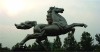 2012 new design Bronze horse HM-26