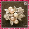 2011 new fashion silver pearl brooch,latest lady brooch,hot sale costume jewelry