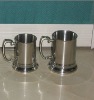 Stainless steel beer mug