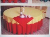 stripe damask table cloth