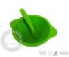 Silicone baby bowl with spoon factory Made in China