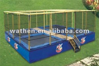 2012 outdoor square trampoline