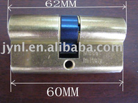 brass lock cylinder and key