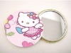 Round Cosmetic Tin Mirror