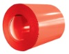 Red color coated steel coil (galvanized)