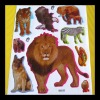 animal sponge sticker