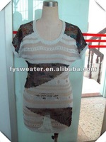 Newest Fashion sweater pullover short sleeve