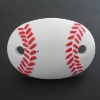 funny baseball print baby pacifier