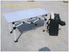 1.1m*0.6m aluminum metal frame folding table