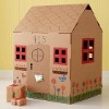 cardboard playhouse,paper playhouse