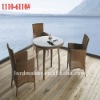 The outdoor table of rattan furniture set 1110#-6110#