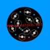 black led round pcb board