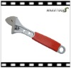 Adjustable wrench with hole