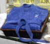 Terry Velour bathrobe,spa bathrobe, Hotel Bathrobe