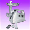 mincer machine with several housing colors