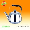 4L Bestar Whistling Silver Kettle