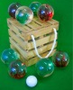 Boules Bocce Petanque Set Lawn Bowling Ball