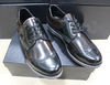 Brown genuine leather lace up fashion men dress shoes