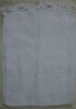 100% polyester white muslim hajj towel