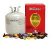 Disposable helium tank