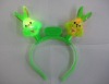 led flashing rabbit head bopper light for parties