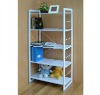 white modern display rack HB-08